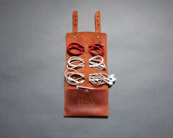 Travel Cord Organizer Case: Tech Accessory Pouch