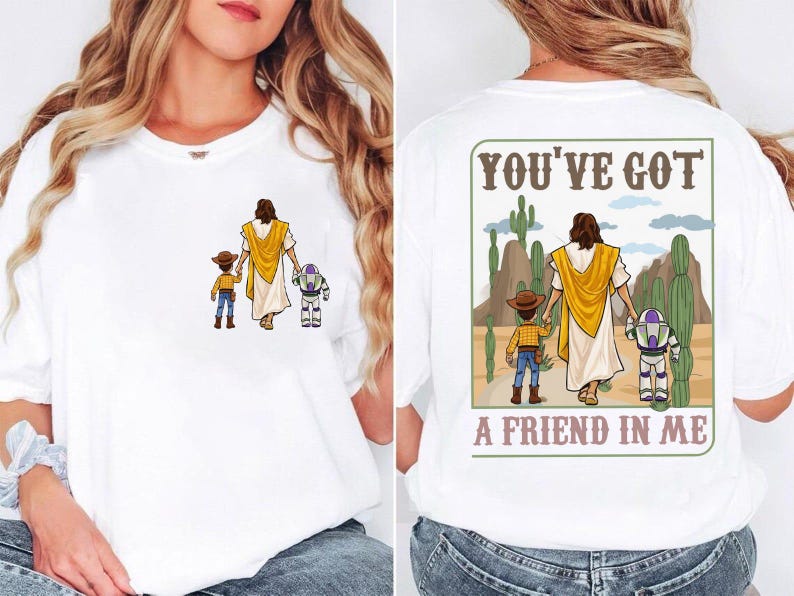 Jesus You've Got A Friend In Me PNG Bundle