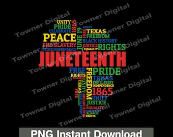 Juneteenth Africa Map Pride Png, Juneteenth 1865 Png, Juneteenth Freedom Black History Png Sublimation
