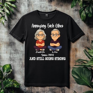 Couple Annoying Each Other Since 1978 Png