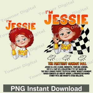 Retro Jessie Toy Story PNG
