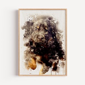 Custom Watercolor Dog Portrait, Custom Dog Portrait, Custom Pet Portrait Custom Dog Gifts, Pet Lover, Personalized Gifts Pet Owner, Pet Gift