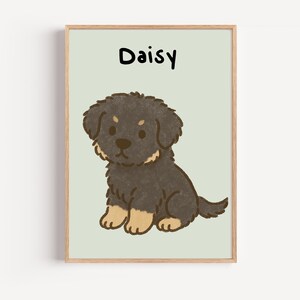 Custom Dog Portrait, Funny Art Dog Portrait, Custom Pet Portrait Custom Dog Gifts, Pet Lover Gifts, Personalized Gifts Pet Owner, Pet Gifts