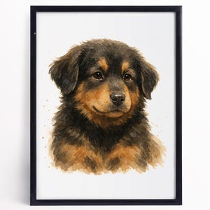 Custom Dog Portrait, Watercolor Dog Portrait, Custom Pet Portrait Custom Dog Gifts, Pet Lover Gifts, Personalized Gifts Pet Owner, Pet Gifts