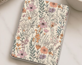 Boho Floral Kindle Clear Case Insert (11th/12th Gen Paperwhite, Colorsoft)