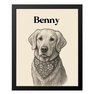 Custom Dog Sketch Portrait, Funny Art Dog Portrait, Custom Pet Portrait Custom Dog Gifts, Pet Lover Gifts, Personalized Gifts Pet Owner