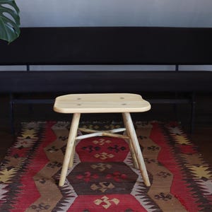 Hocker, Pflanzenhocker, Holzhocker, Beistelltisch