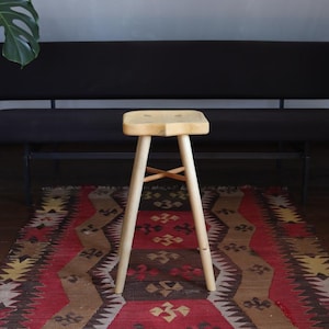 Stool, wooden stool, plant stool, side stool