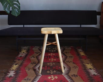 Stool, wooden stool, plant stool, side stool