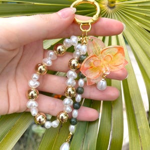Keychain | Orchid Keychain | Bag Charm | Summer Keychain