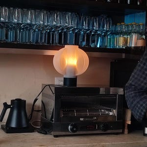 Modern Cozy Table Lamp, Dimmable Ambient Light ,Livingroom Decor, Ambient Light, Mood Lightning, Bedside Lamp, for Modern Home (L)