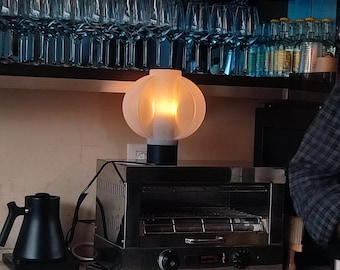 Abajur de mesa moderno com intensidade regulável, luz ambiente, luminária de cabeceira, presente para o Dia dos Namorados