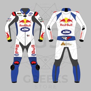 Brad Binder Red Bull KTM 2024 British GP Replica Leather Race Suit