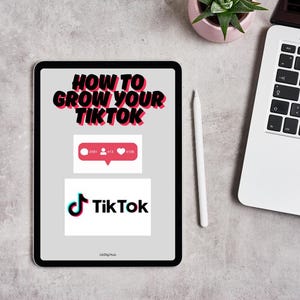 TikTok Growth Guide & 100 Viral TikTok Hook Ideas - Digital E-Books