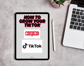 TikTok Growth Guide & 100 Viral TikTok Hook Ideas - Digital E-Books