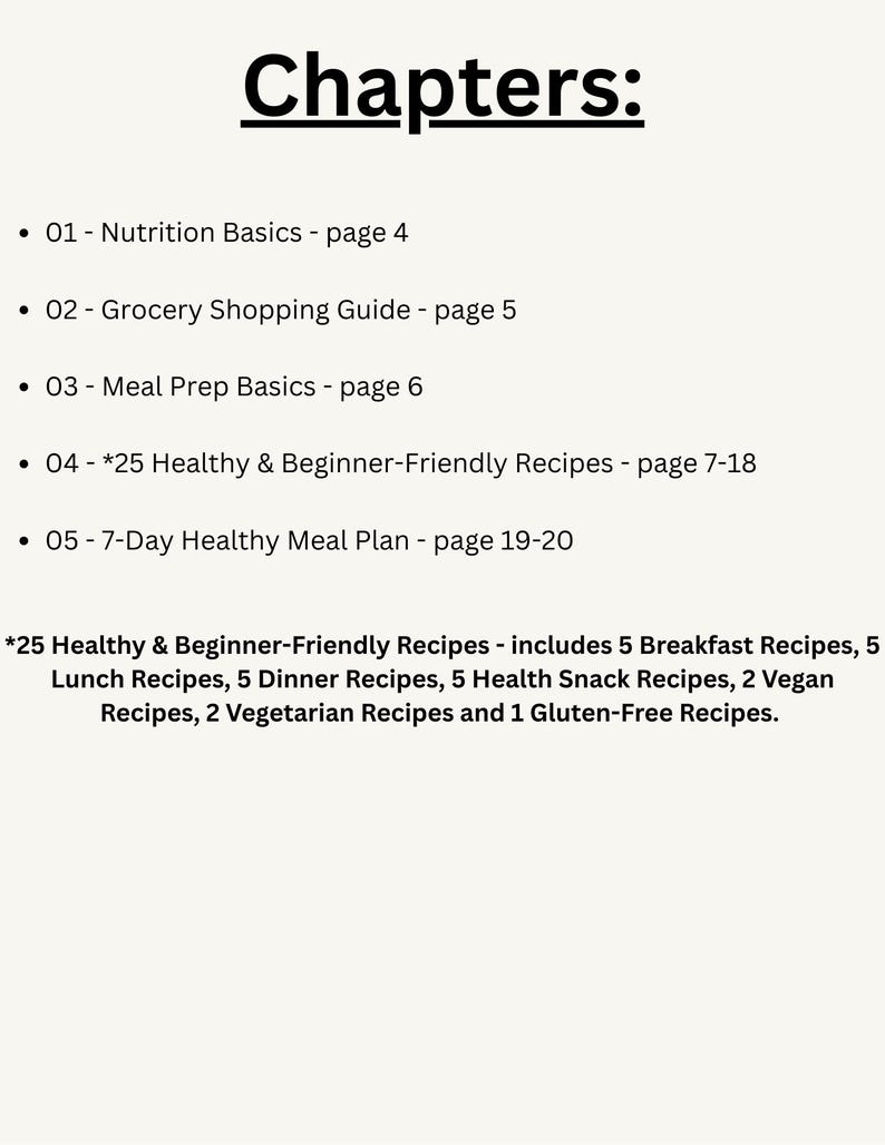 Healthy Eating Made Simple | Easy Clean Eating Guide & Meal Tips Ebook ...