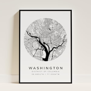 Custom Map Print, Digital File, Personalized Map, Custom Map, Map Print, Street Map, City Map, Custom Any Town or City Location, Map Art