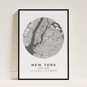 Custom Map Print, Digital File, Personalized Map, Custom Map, Map Print, Street Map, City Map, Custom Any Town or City Location, Map Art