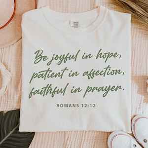 Christian Shirt PNG, Romans Bible Verse Jesus Scripture SVG, Religious T-Shirts, Sweatshirts, Tote Bags, Sublimation Design, Faith Mom Gifts