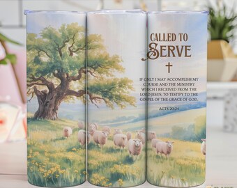 Pastor Appreciation Gift Tumbler Wrap voor 20 oz sublimatiebeker direct downloaden, png