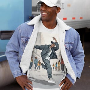 Camiseta unisex de B-boy breakdance, camiseta de street dance, camiseta estilo hip hop, regalo para breakdancers, top de moda urbana, ropa genial para bailarines.