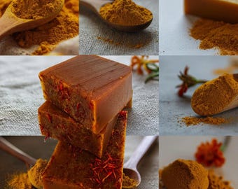 TURMERIC SOAP - Sacred Turmeric & Propolis Ritual Soap