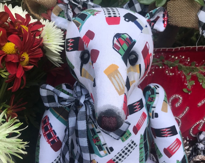 Woodie - 21 inch retro-print bear