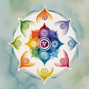 Beautiful chakra inspired picture