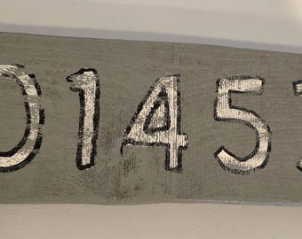 Zip Code Wall Décor