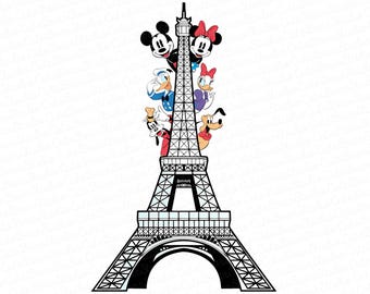 Family Trip Png, Eiffel Tower Svg, Paris Family Trip Svg, Paris Vacation Shirt, Mouse and Friends, Magical Kingdom Svg, Family Vacation Svg