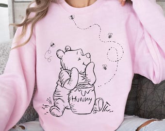 Pooh Bear & Friends SVG PNG, Winnie de Poeh png, familie-uitje Magic Kingdom (digitale download)