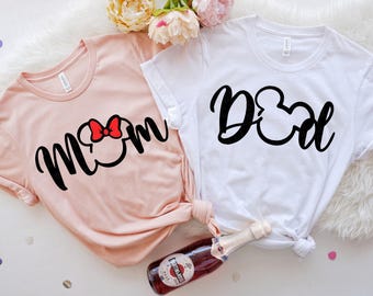 Disney Mom Png, Mother's Day Png, Minnie Mom Png, Disney Mom and Dad Png, Mickey Dad Png, Disney family Couple Trip Png