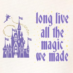 Larga vida a toda la magia que creamos Png, Disneyland 1971 Png, Castillo de Disneyland Png, Viaje a WDW Disneyworld, Vacaciones familiares 2025 Descarga digital