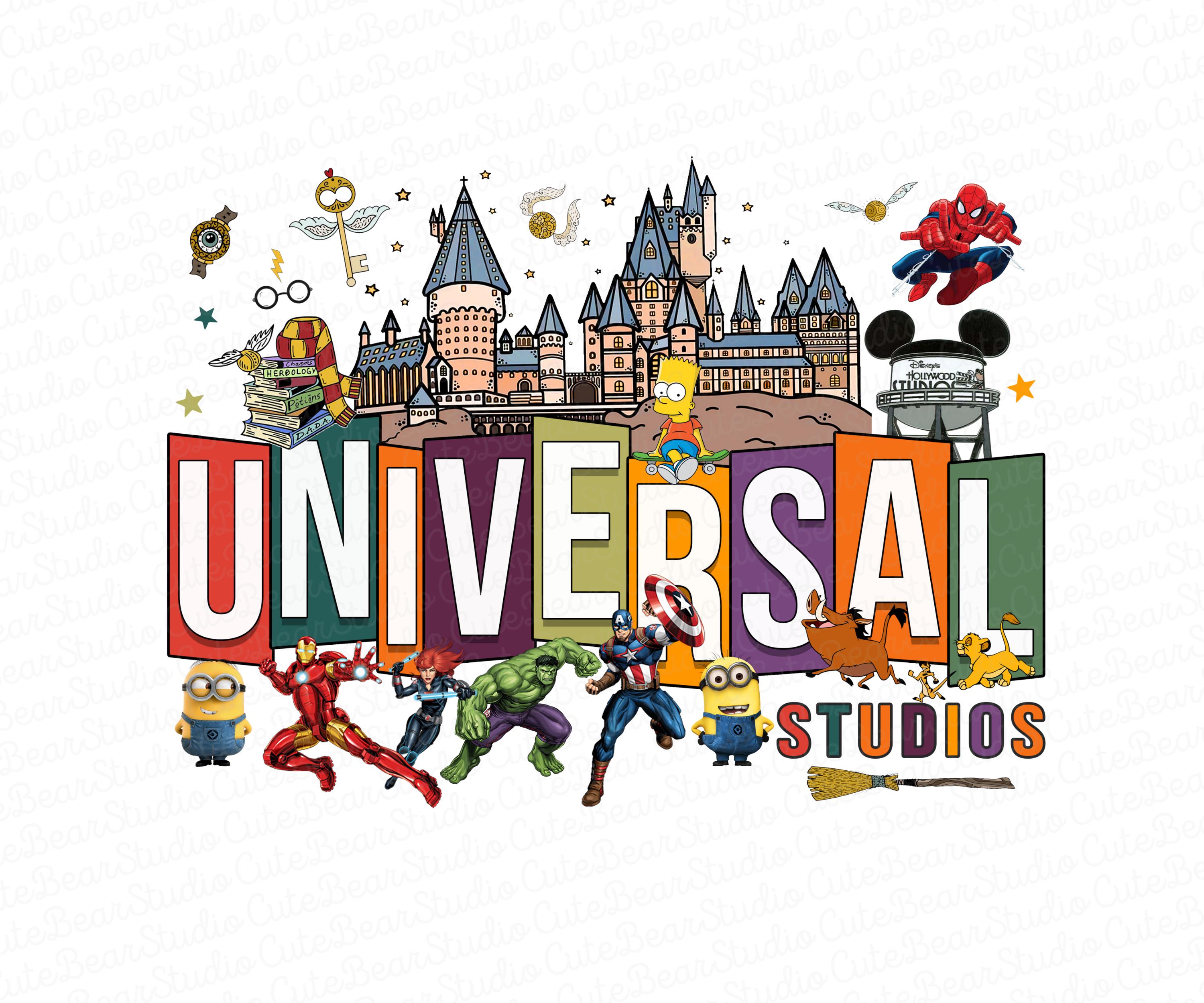 Universal Studios Halloween PNG, Universal Studios Png, Family Vacation Png, Mouse and Friends Png Halloween Theme, Trick or treat