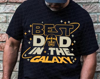 Best Dad in the Galaxy Png, Fathers Day Svg, Starwars Dad Svg, Best Dad Ever Svg, Dad Life Svg, Dad and Kids Svg, Father's Day Shirt