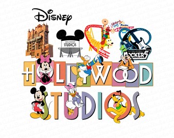 Hollywood Studios Png, Familienurlaub Png, Maus und Freunde Png, Hollywood Tower Png, Spielzeug Freunde Png, Vacay-Modus, Png für Sublimation