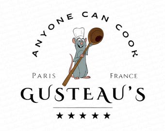 Ratatouille Png, Ratatouille Png, Anyone Can Cook Svg, Ratatouille, Ratatouille Sublimation, Instant Download, Digital File