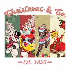 Retro Christmas PNG, Christmas Shirt PNG, Merry Christmas Png, Christmas png, Retro Png, Christmas sublimation, Digital Download