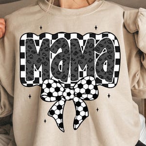 Soccer Mama PNG, Soccer Mama png, Soccer Coquette Png, Game Day Soccer Bow PNG, Checkered Soccer Png, Soccer Mom Png
