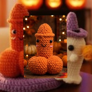Crochet Witch Ghost Pattern, Halloween Amigurumi PDF, Cute Spooky Ghost with Broom, DIY Fall Decor