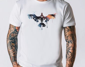 Horizon Zero Dawn & Forbidden West Merch | Gamer Gift | Aloy T-Shirt | Aloy Gamer Gift | Fashion Gaming Tee, Horizon Fan Apparel