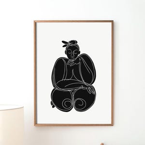 Linoleografia dalla serie “In Thoughts”, quarto foglio, 50 x 70 cm, carta riciclata 250 g/m, pittura idrosolubile.
