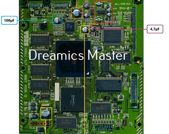 SEGA Dreamcast | SMDセラミックコンデンサ交換キット | ユニバーサル