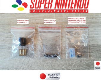 Super Nintendo CapKit / SMD Restoration Kit / SNSP-CPU-01 & 02