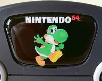 Yoshi-logo (N64-serie), frontplaat | Voor Nintendo 64-console: