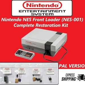 Nintendo NES (PAL) Komplettes Restoration Kit / Fix kein Strom, Ton oder Video