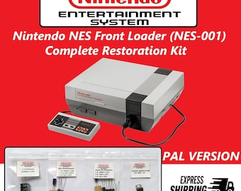 任天堂NES（PAL）完全修復キット/電源、サウンド、ビデオがない問題を修復