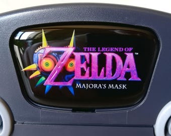 Zelda Majora's Mask Logo, Faceplate | For Nintendo 64 Console
