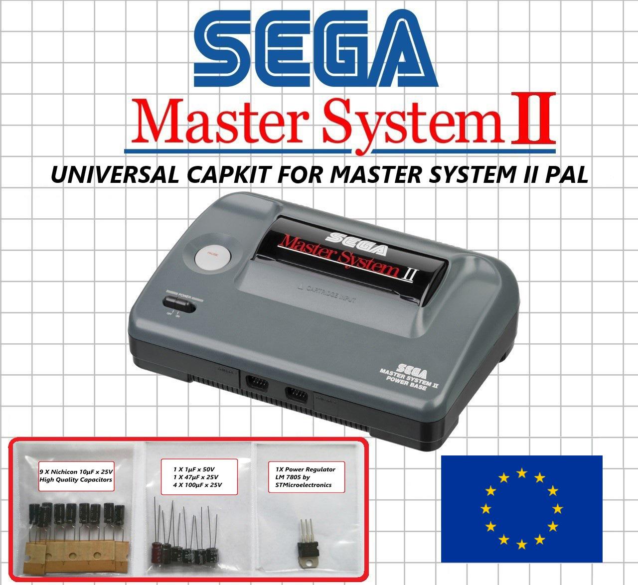 Console Sega Master System II Avec Jeu Alex Kidd (Bon état)