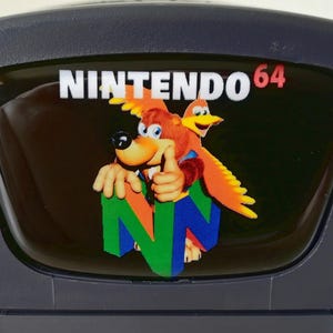 Banjo (N64 Series) Logo, Faceplate | For Nintendo 64 Console
